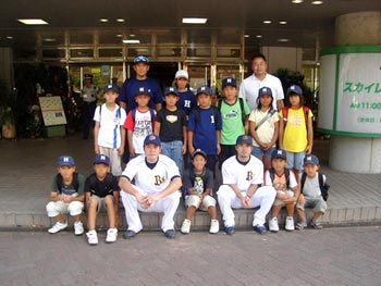 夏休み子供たちと行った「オリックス練習見学と観戦」